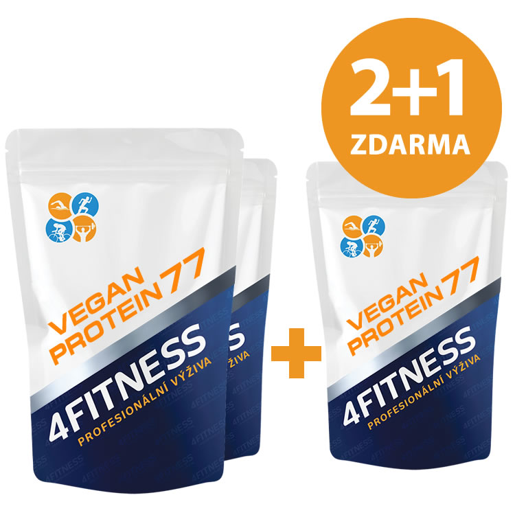 2+1 kg Vegan protein 77 Triple mix